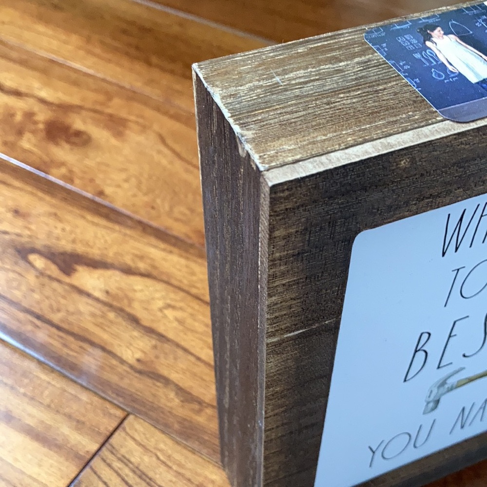 NWT Rae Dunn Father’s Day Wooden Box Sign - Picture 15 of 16